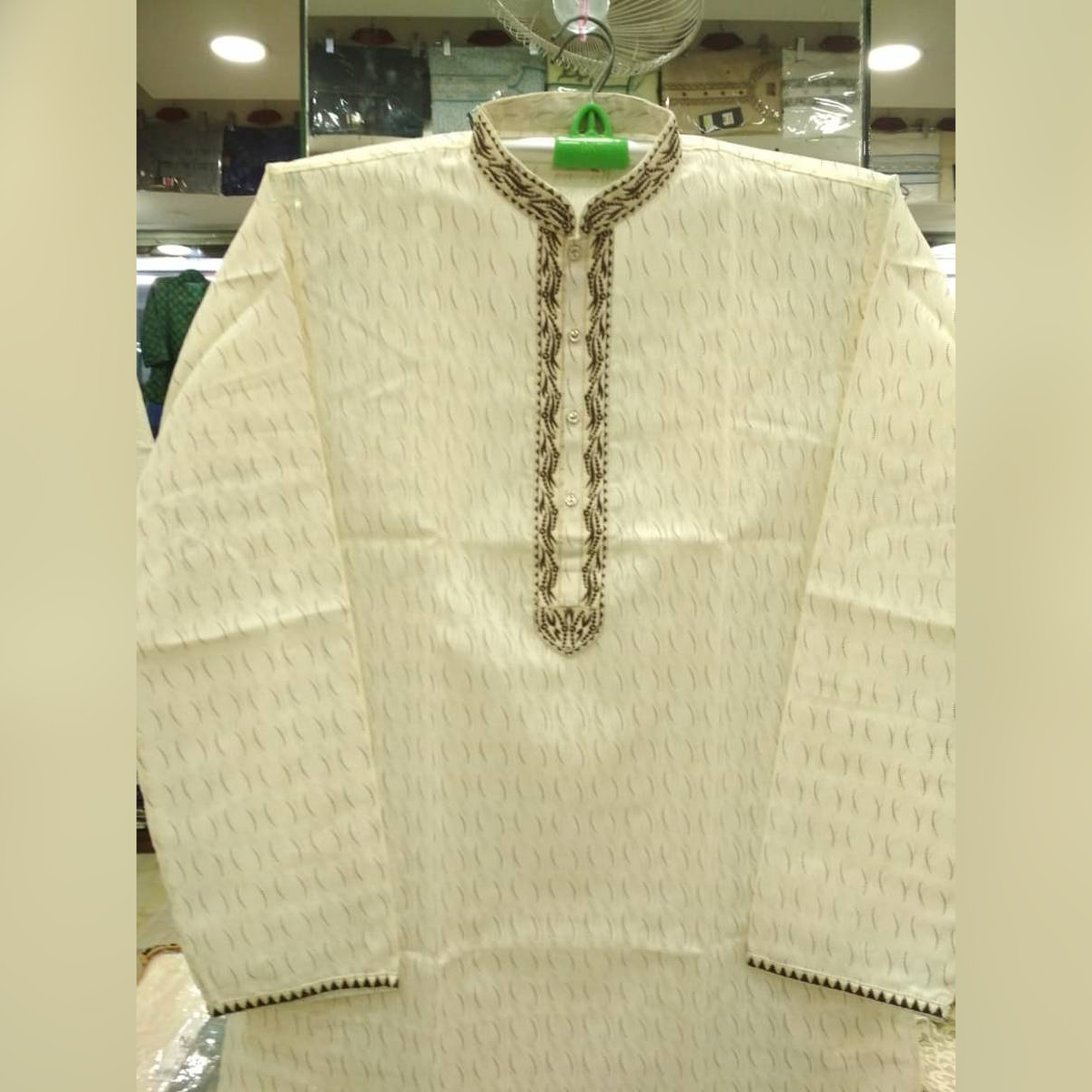 Indian Brashu Cotton Panjabi for Men