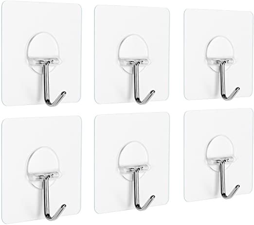 Picture Hangers Adhesive Wall Hooks Austor 16 Pack Nail Heavy Duty for 22 for sale online 