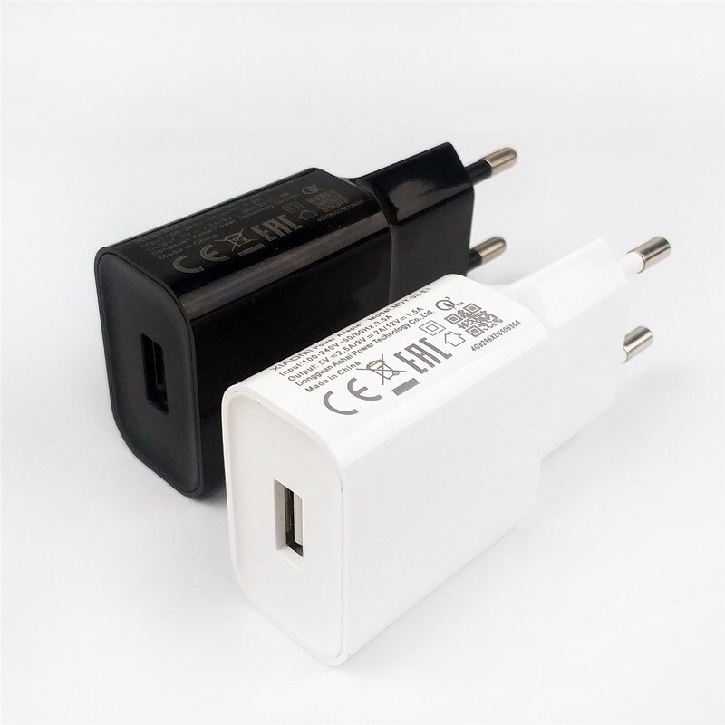 Xiaomi Redmi note 8 Charger QC 3.0 18W Fast EU Travel Charge Adapter For Mi A3 A2 A1 Max 3 9 9T pro 8 6 K20 Redmi 8 8A. 