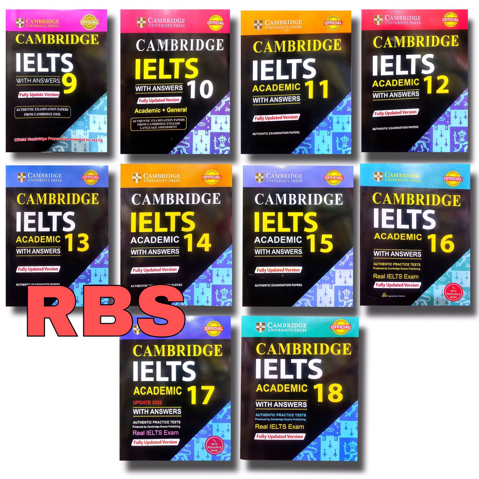 Cambridge IELTS Academic (9-19) Set - Self Study Student's Book (Without CD)