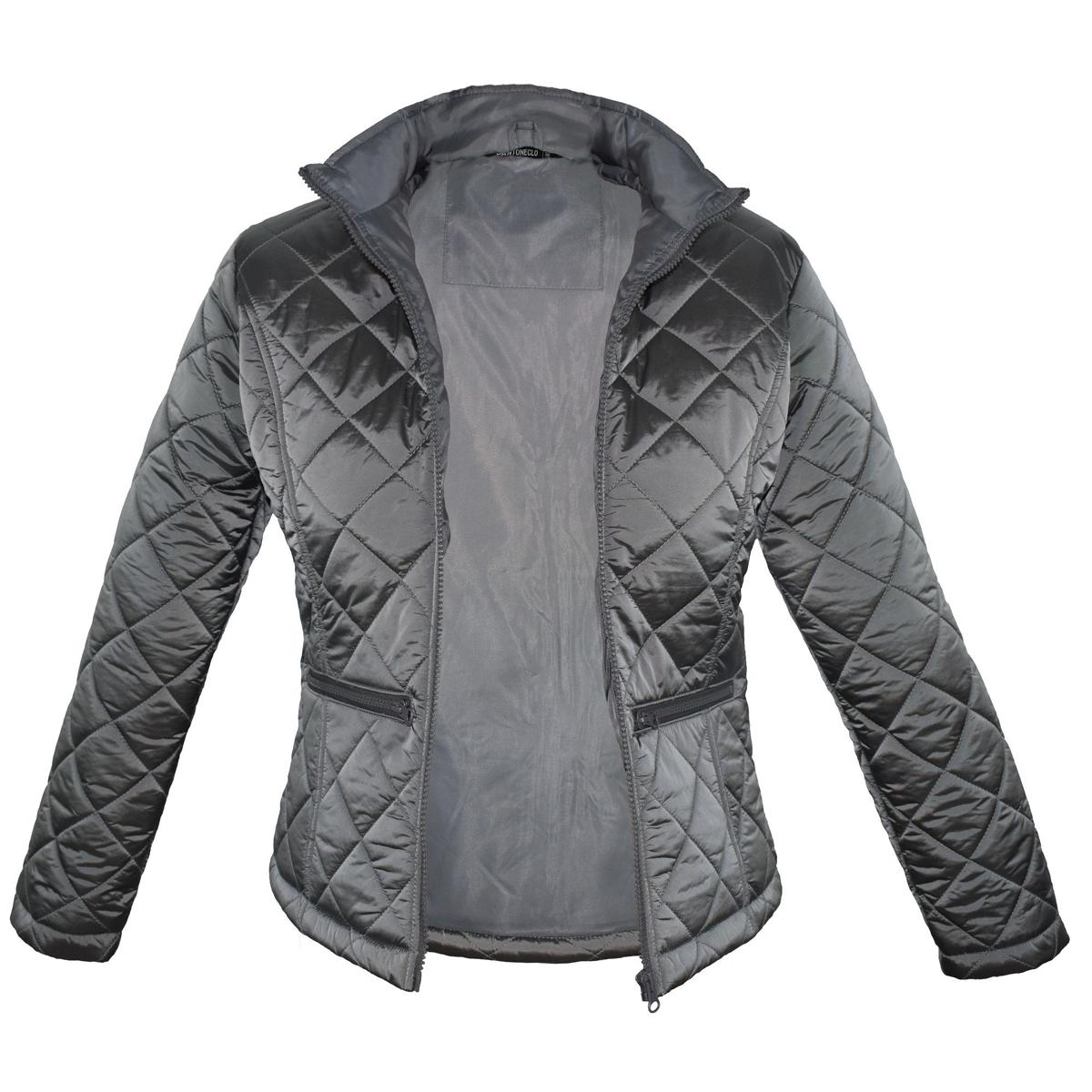 Pantoneclo Premium Quality Women's Padding Jacket - Silver Color. 