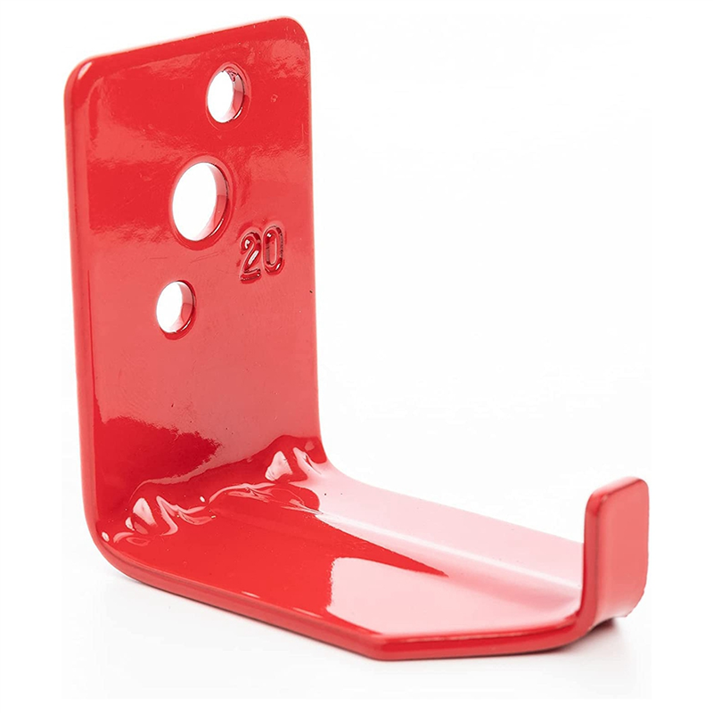 4 Pack Fire Extinguisher Bracket Fire Extinguisher Mounts & Brackets Universal Red Up to 20 Lbs. 