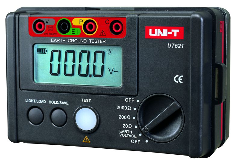 UNI-T UT521 Digital Earth Resistance Tester - Kings Trading. 