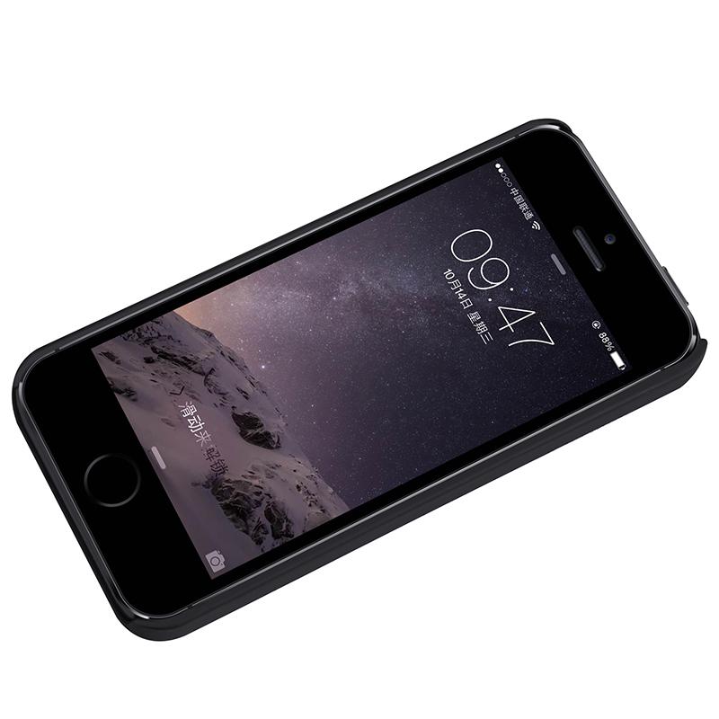 Nillkin for iPhone 5 & SE / 6 6s for iPhone 7 / 7 Plus / 8 for iPhone X & Xs / XR / Xs Max Hard Case, Frosted Shield Back Cover Phone Cases Only Black. 