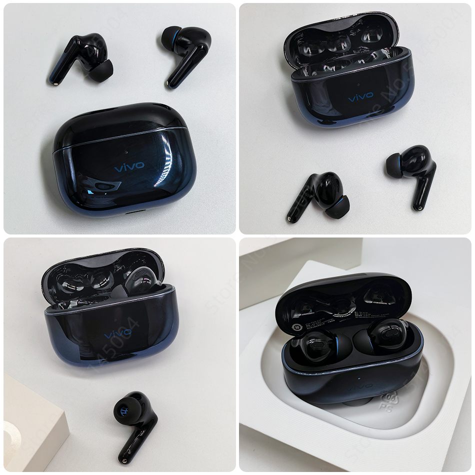 VIVO TWS 4 HiFi True Wireless Earphone 55dB Active Noise Cancelling LDAC TWS Earphone Bluetooth 5.4 aptX Lossless LDAC IP54. 