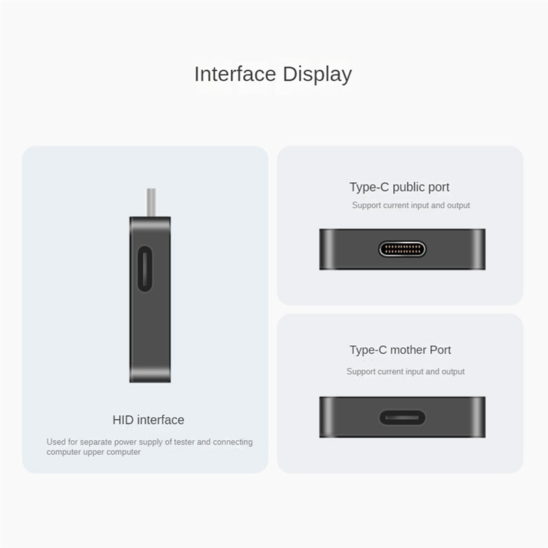 Power-Z KM003C USB-C Fast Charging Tester PD3.1 Voltmeter and Ammeter. 