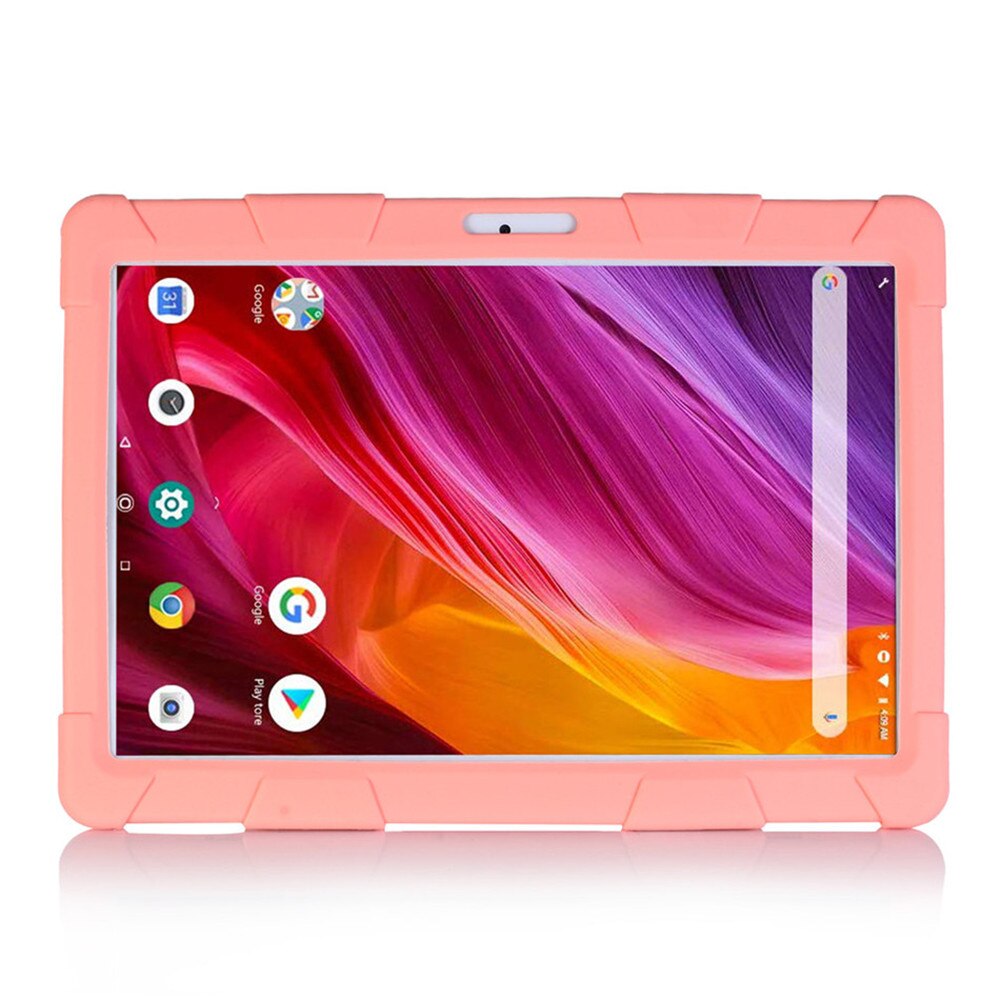 10.1'' Universal Soft Silicone Case For 10 10.1 inch Android Tablet Cover for Archos Core 101 3G 10.1" Tablet PC Cases+pen. 