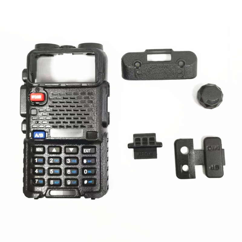 Baofeng UV-5R Maintenance Walkie Talkie Accessories Shell Knob PTT Transmission Frame With Button for UV5R Radio Replace Parts