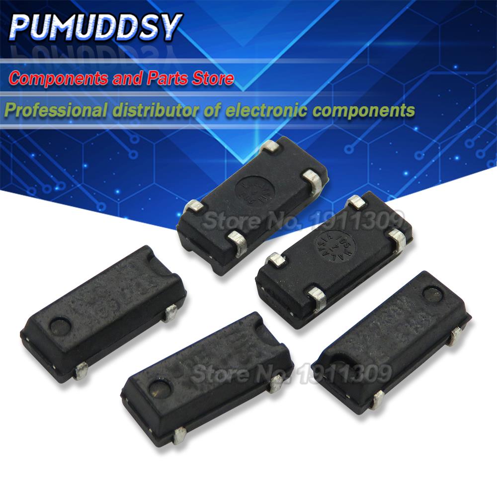 10PCS SMD Passive crystal oscillator 32.768K 4P 32768 12.5PF MC-306 MC306 3.8 * 8*2.5 32.768Khz. 