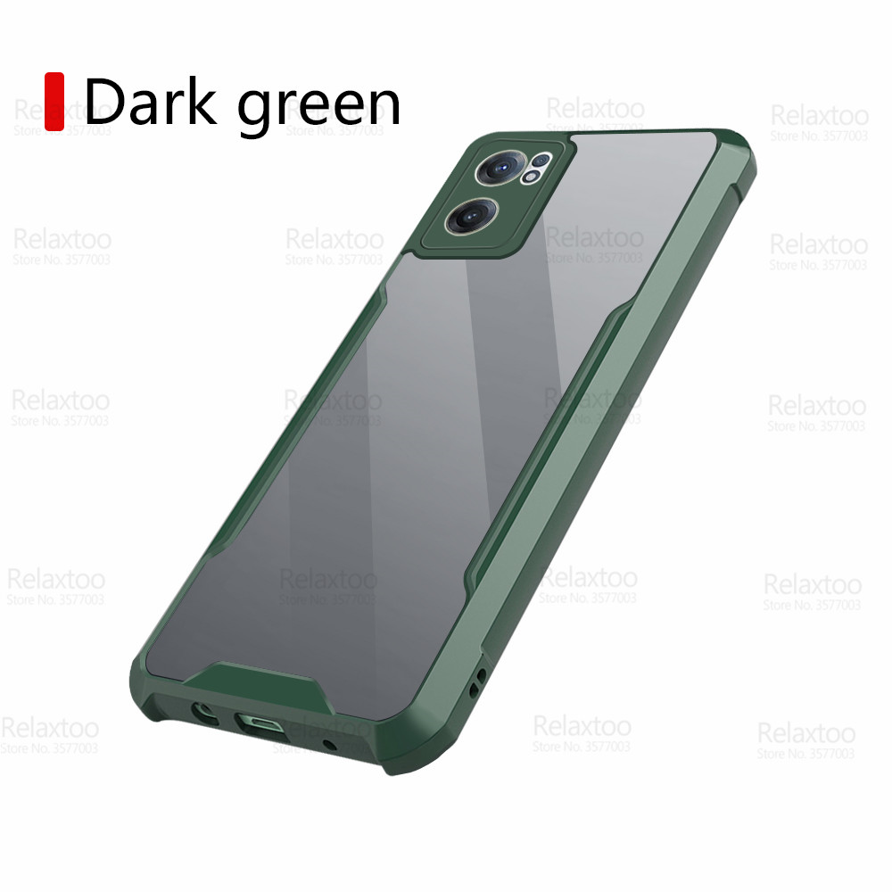 For OnePlus Nord CE 2 5G Case Transparent Acrylic Back Phone Cover One Plus NordCE 2 Nord CE2 NordCE2 6.43 Camera Protect Coque. 