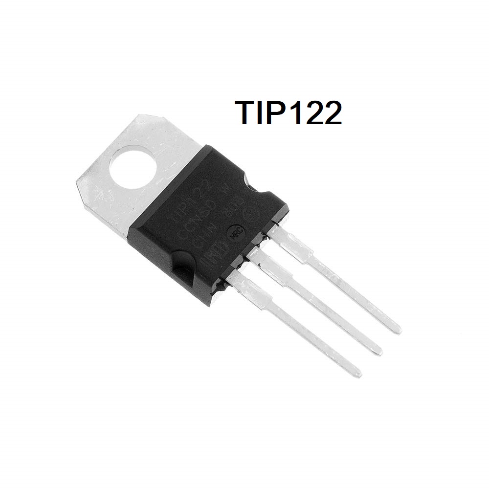 2Pcs TIP122 TIP-122 TIP 122 NPN Transistor 100V 5A 65W Power Darlington Triode Transistor Silicon High Power Amplifier TO-220 Bipolar Transistor. 