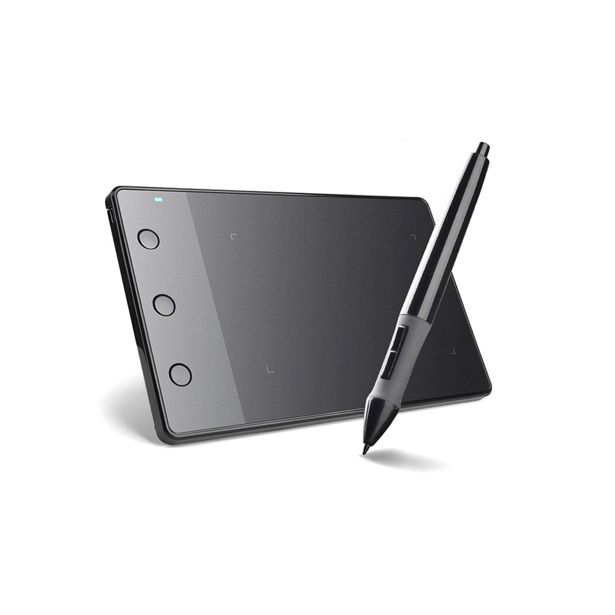HXSJ Huion H420 Professional Graphics Drawing Tablet with 3 Shortcut Keys 2048 Levels Pressure Sensitivity 4000LPI Pen Resolution