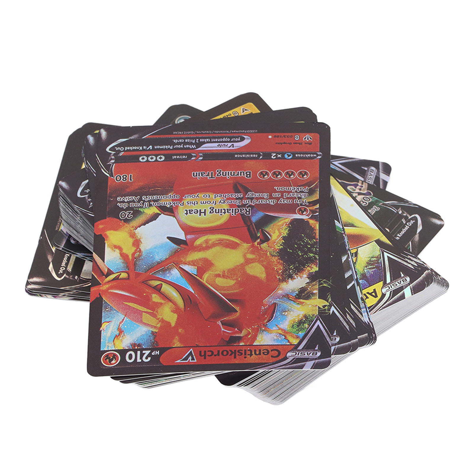 Anime Character Card Game, Collection Bright Color 60pcs Portable Cartoon Card Board Game for Christmas Party. 