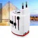 Au/Uk/Us/Eu Universal International/World/Travel Adapter/Converter Plug Power Multifunction Durable White