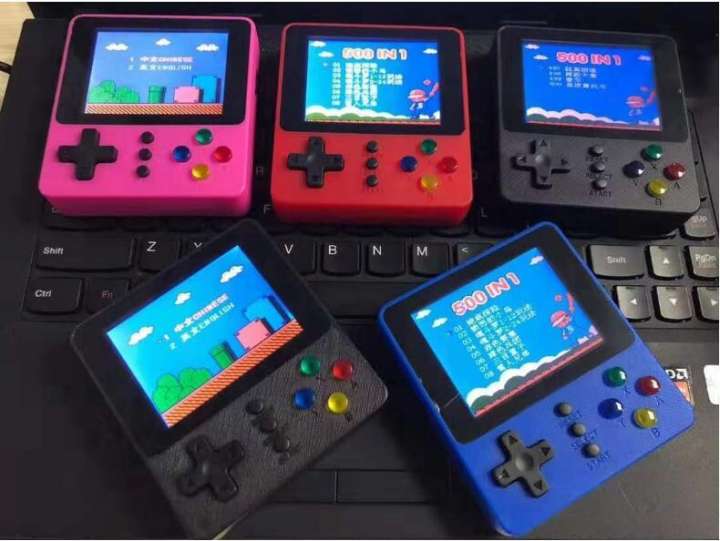 Handheld Game Console K5 K8 SUP Mini Retro Nostalgia 500 In 1 Double Player With Gamepad Protable Game Console Video Game Box. 