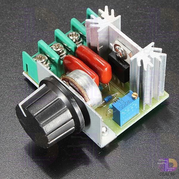Ac 220V 2000W Scr Voltage Regulator & Motor Speed Controller - Power Bank Circuit. 