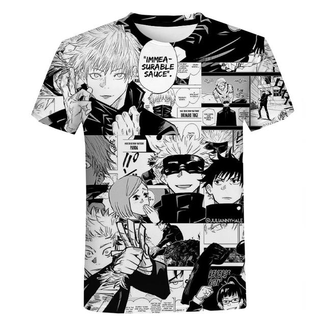 Anime meu herói academia olhos imprimir masculino t camisa oversized  respirável t camisas oversized casual topo macio homem tshirt - AliExpress