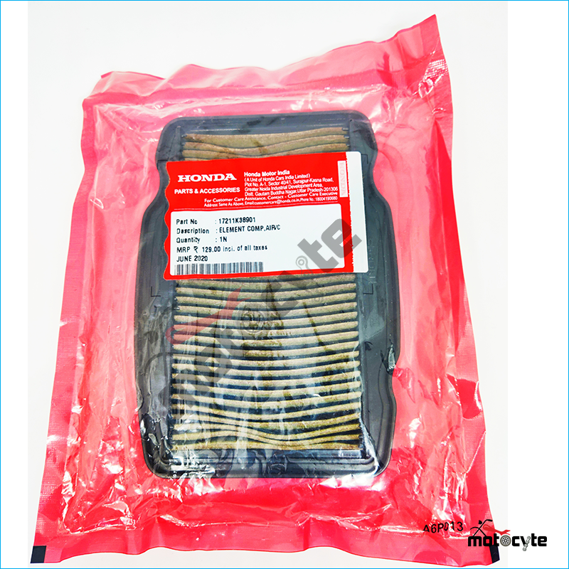 Honda Hornet Viscous Air Filter (Made in India). 
