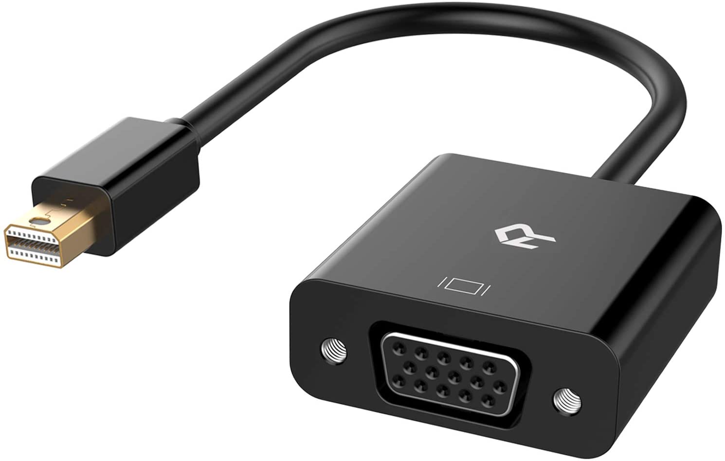 Mini Display Port / DP To VGA Converter - Cable Protector. 