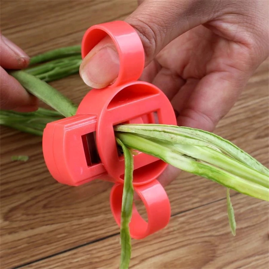 Bean Slicer Designed Just for Runner Beans Cutter Green Bean Vegetable Runner Slicer Cutter Stringer Remover Peeler Kitchen Tool. 