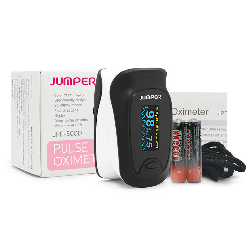 Jumper JPD-500D (OLED Version) Fingertip Pulse Oximeter. 