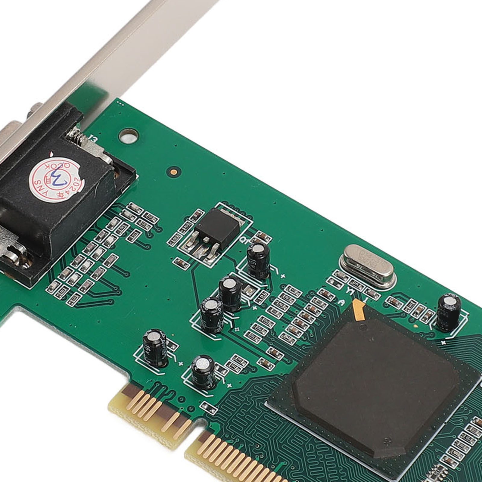 PCI Graphics Card, 8MB PCI VGA Video Card Support 64 Bit PCI X for Industrial Computer Multi Display. 