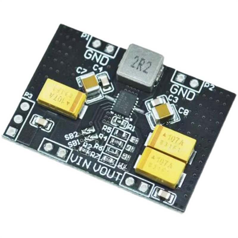 TPS63020 Automatic Buck-Boost Step Up Down Power Supply Module Lithium Battery Low Ripple Voltage Converter 3.3V