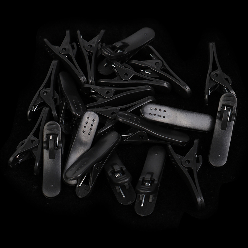 20 x Headphone earphone cable cord wire lapel collar clip nip clamp mount holder Creek. 