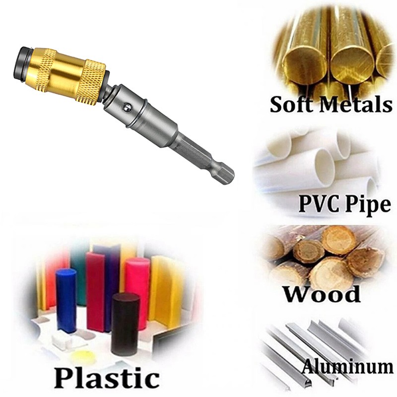 1/4'' Hex Shank Screw Bit Magnetic Screwdriver Bit Adjustable 20 Degree Extension Rod Holder Screw Driver Rod for Electric Screwdriver Drill. 