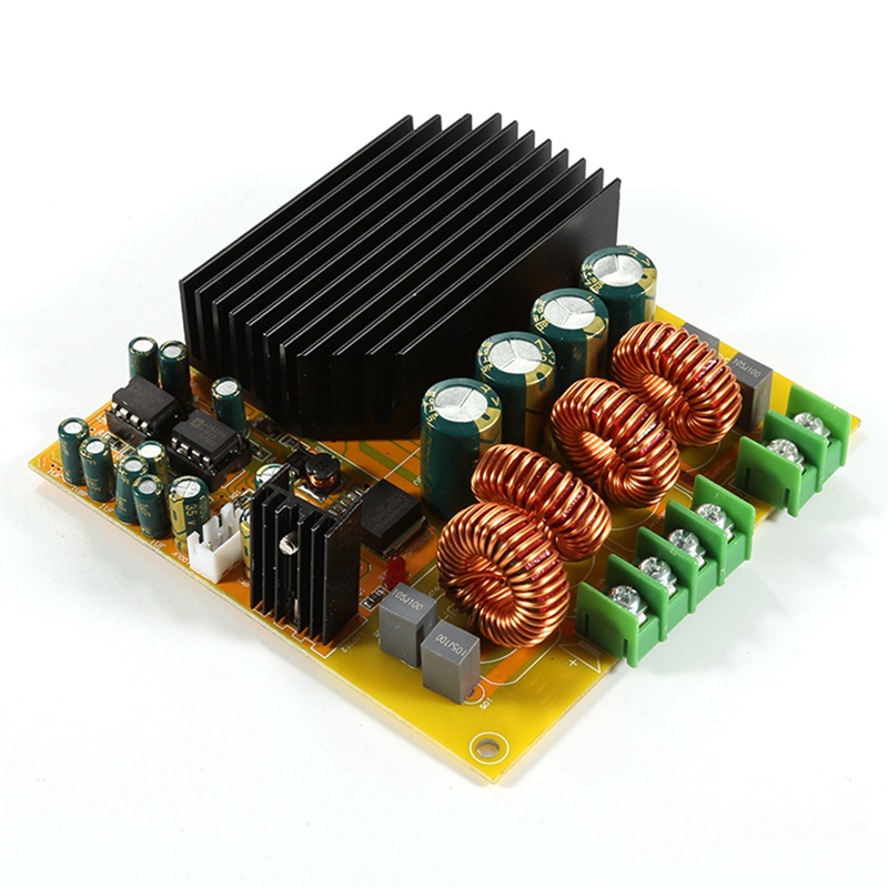 2X300W Amplifier Board Module Dual Channel TAS5630 with AD827 Preamp Class D Digital HIFI High Power Module Easy Install Easy to Use. 