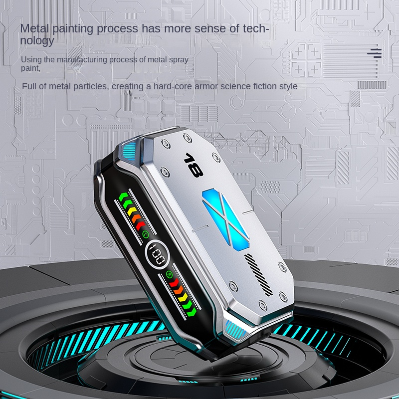 M43 Tws Wireless Headphones Bluetooth-compatible 5.3 Binaural Gaming Headset  Touch Control Mini Earphones