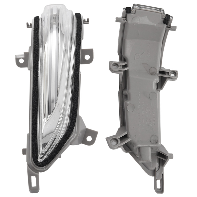 Car Mirror Turn Signal Turn Signal Indicator Light Replacement Parts Accessories for Lexus LX570 GX460 Right Side 81730-60130. 