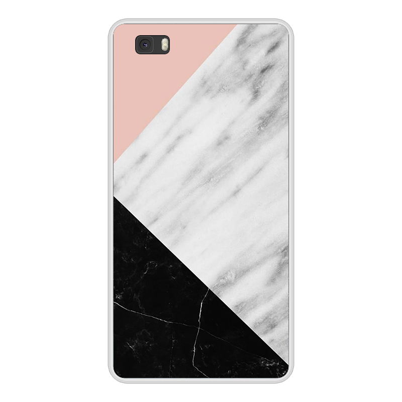 For Huawei ALE-L21 Funda For Huawei P8 Lite 2015 Case Cover Black TPU Silicone For Huawei P 8 Lite Phone Shell P8Lite 2015 Back. 