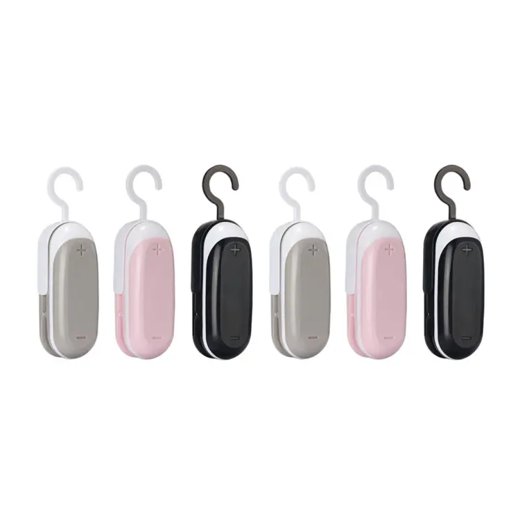 Mini Bag Sealer, 3 Packs Portable Heat Vacuum Sealers, Chip Bag Sealer with  Cutt