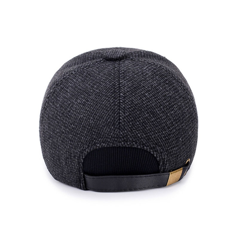 【happy one】BING YUAN HAO XUAN Arrival Winter Spring Autumn Caps With Warm Winter Hat for Men. 