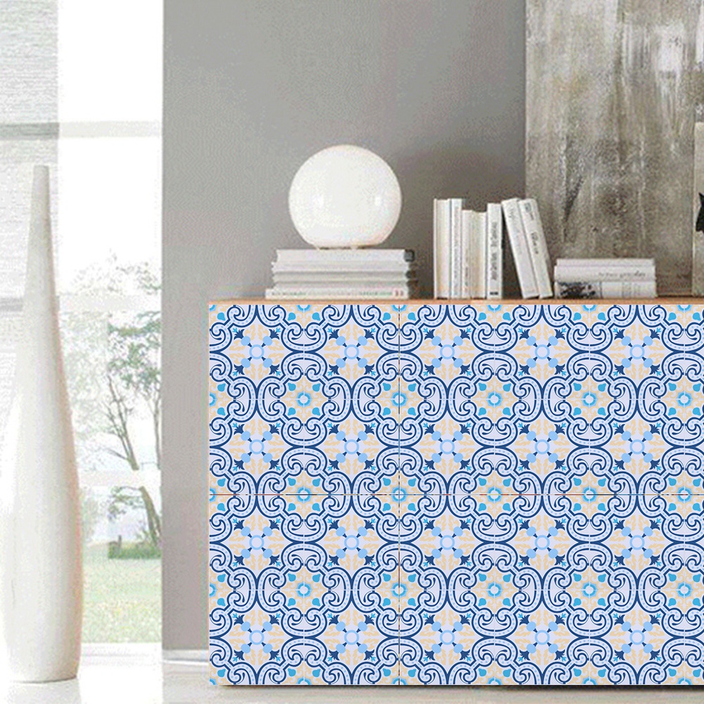 10pcs Self Adhesive Tile Sticker Waterproof Wall Decor For Bathroom Kitchen Floor Buy Online At Best Prices In Bangladesh Daraz Com Bd