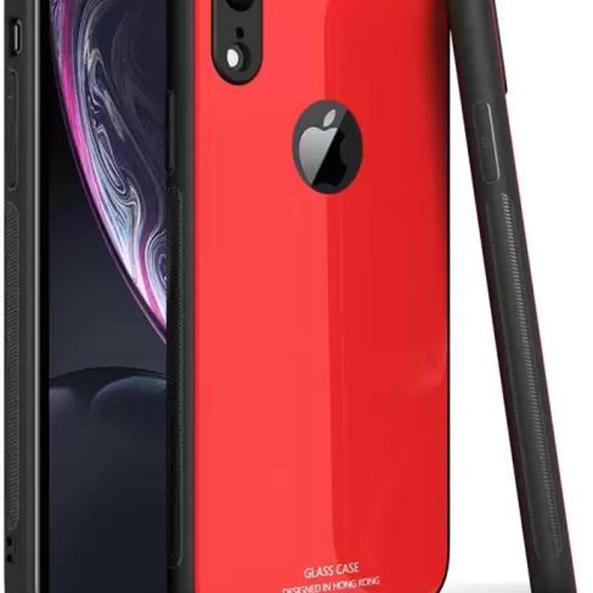 For Apple iPhone X - HONG KONG DESIGN Scratchproof Tempered Glass Back Cover