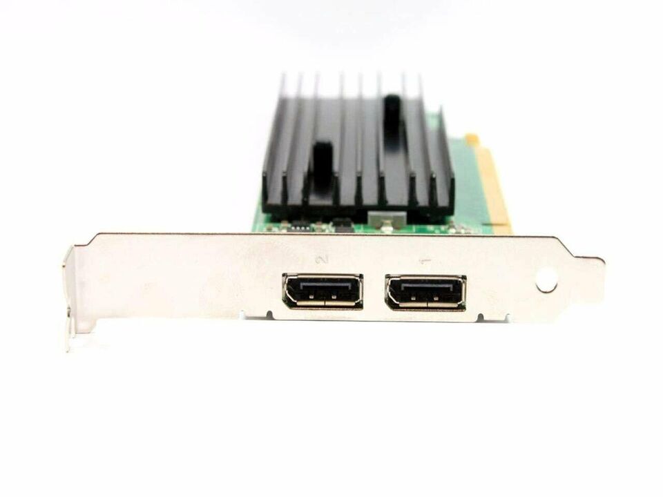 2x nVidia Quadro NVS 295 DCV-00649-N4-HF 0X175K Dual Display PCI-e Video Card