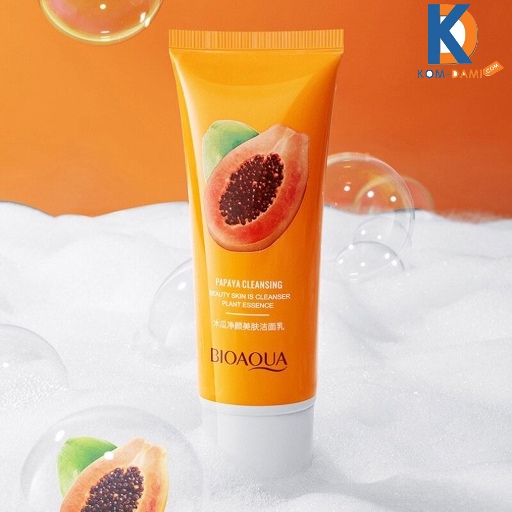 BIOAQUA Papaya Purifying Instant Moisturizing Cleanser-100ml. 
