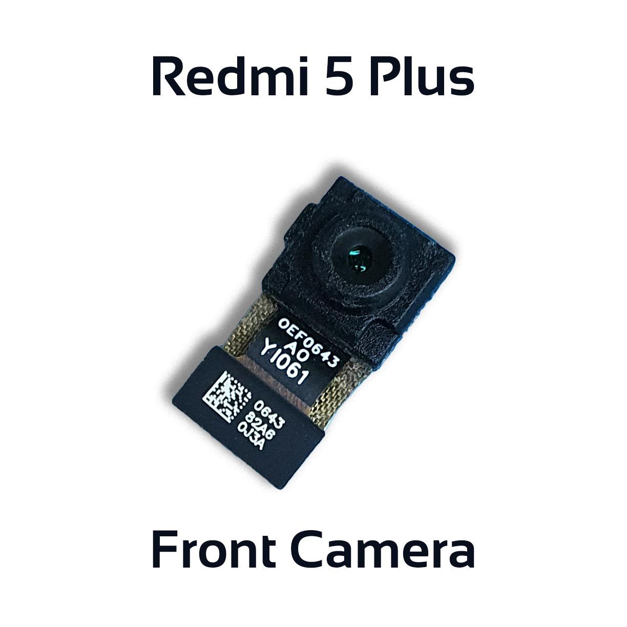 Front Facing Selfie Camera and Rear Camera Module For Xiaomi Redmi 5 Plus. 