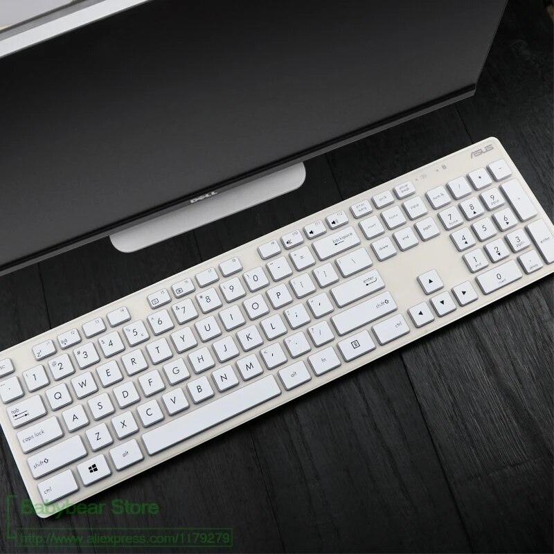 Silicone Keyboard Cover Skin Protector for ASUS Vivo AiO V272UA V221ID V241IC All-in-One Desktop