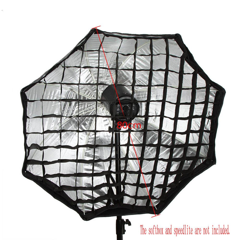 Photographic Honeycomb Grid for 80cm / 31" Octagon Umbrella Softbox Studio/Strobe Umbrella Softbox. 