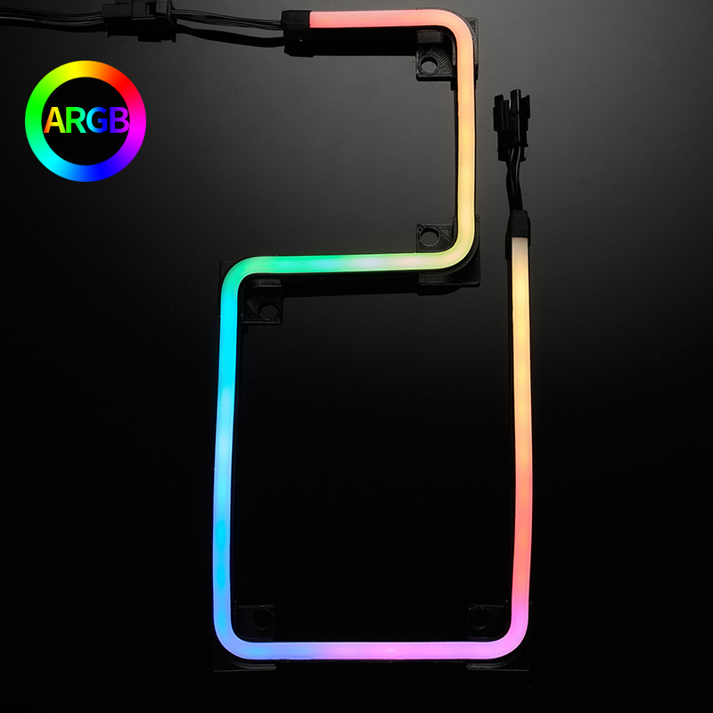 PHANTEKS M5 Light Strip ARGB Neon Computer Case Decoration Led Strip 5V 3PIN Light Header AURA 550mm. 