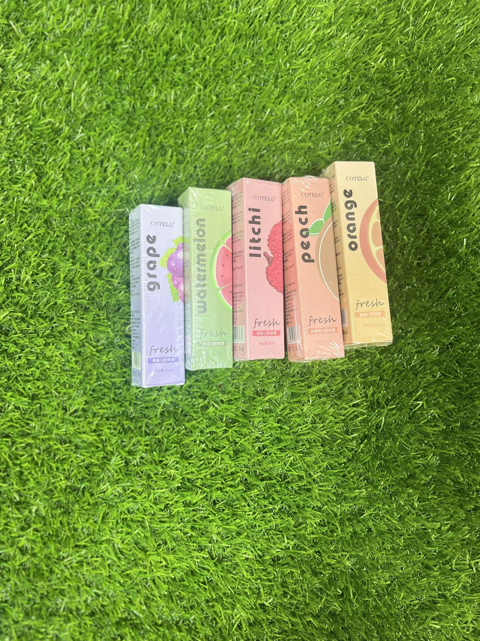22 ML Fruit Flavor Fresh Oral Spray Refreshing Cool Fresh Breath Remover Bad Breath Oral Odor 1Pec. 