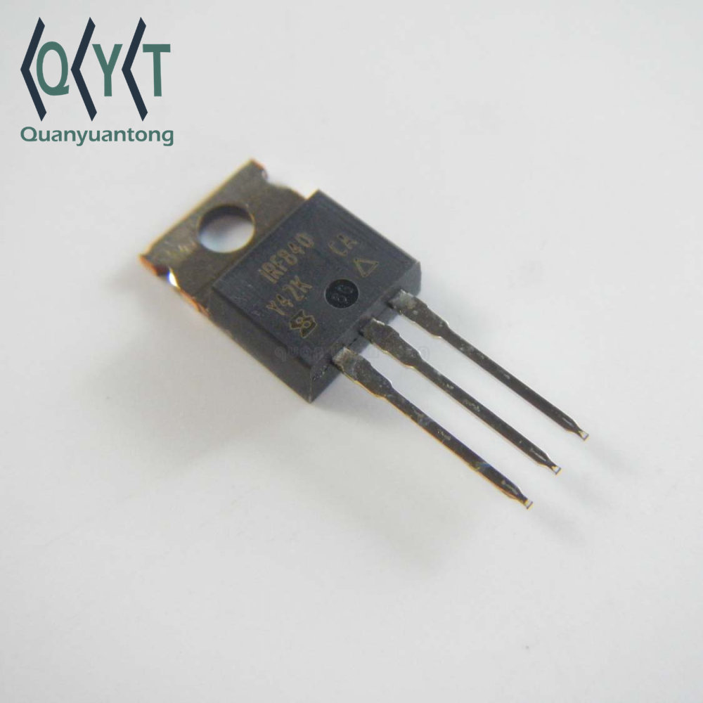 IRF840 500V 8A 75W N-Channel Power MOSFET 3 Pin IC - Powerful IRF840 500V 8A 75W Power Transistor Field Effect MOSFET for Electronic Components. 