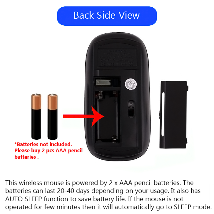 Wireless Mouse Z4 Like Apple Mouse Supports Windows Android iOS Can be used for laptop desktop mini pc android tv 2.4 GHz wireless mouse dpi mouse. 