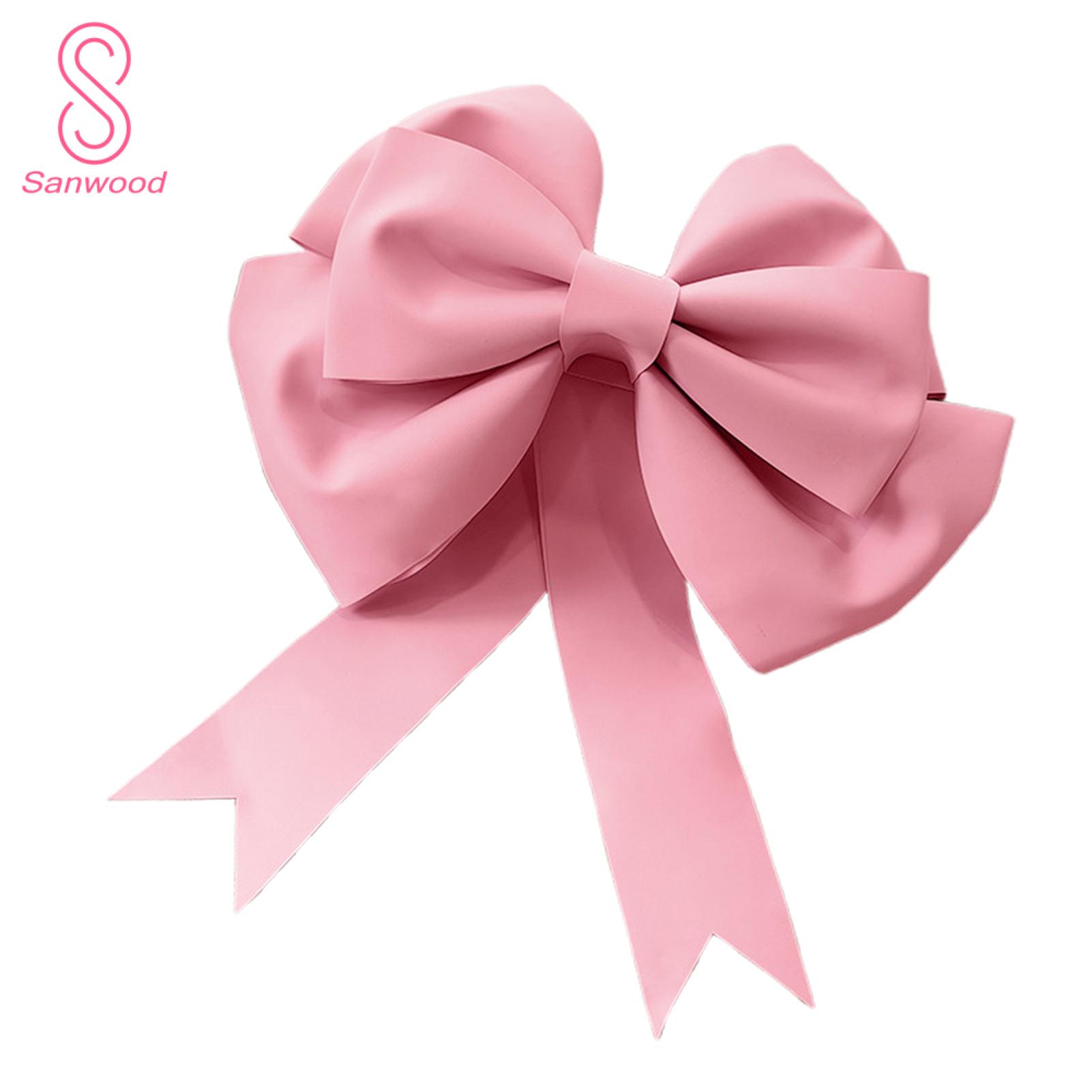 Big Bow for Decoration Large Christmas Bow Decoration for Tree Wreath Window Door Festive Holiday Ornament for Wedding Home Decor Outdoor Christmas Bow