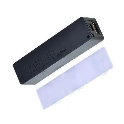 USB Power Bank Case Kit 18650 Battery Charger DIY Box Shell Kit Black For Arduino.