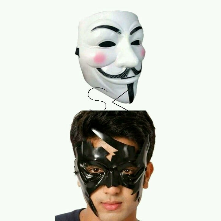 Attractive amazing durable white hacker mask. 