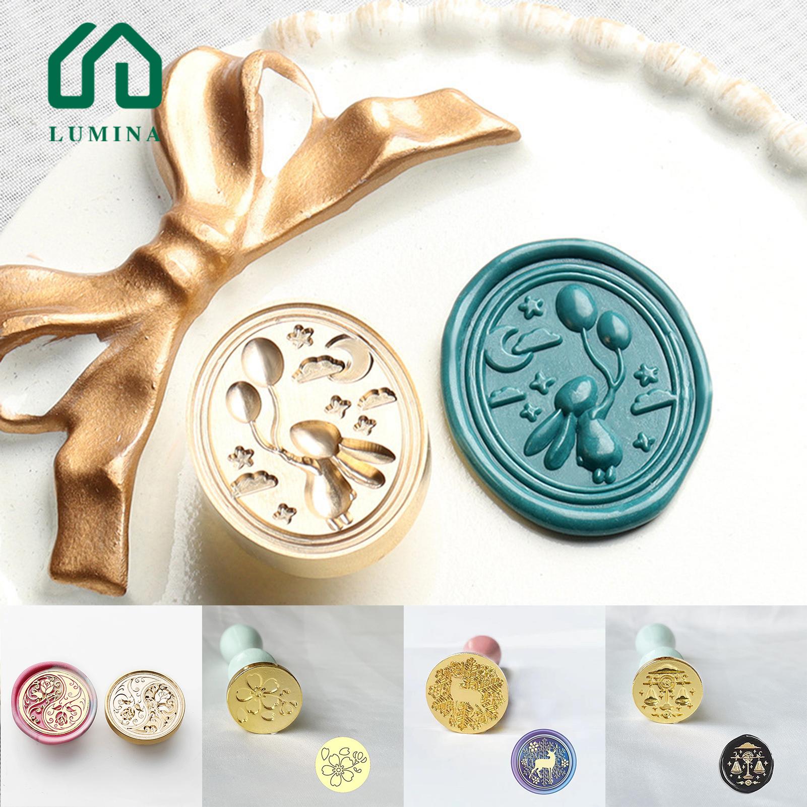 Lumina Wax Seal Stamp Durable Cat Claw Shape Envelope Sealing Wax Seal Head. 
